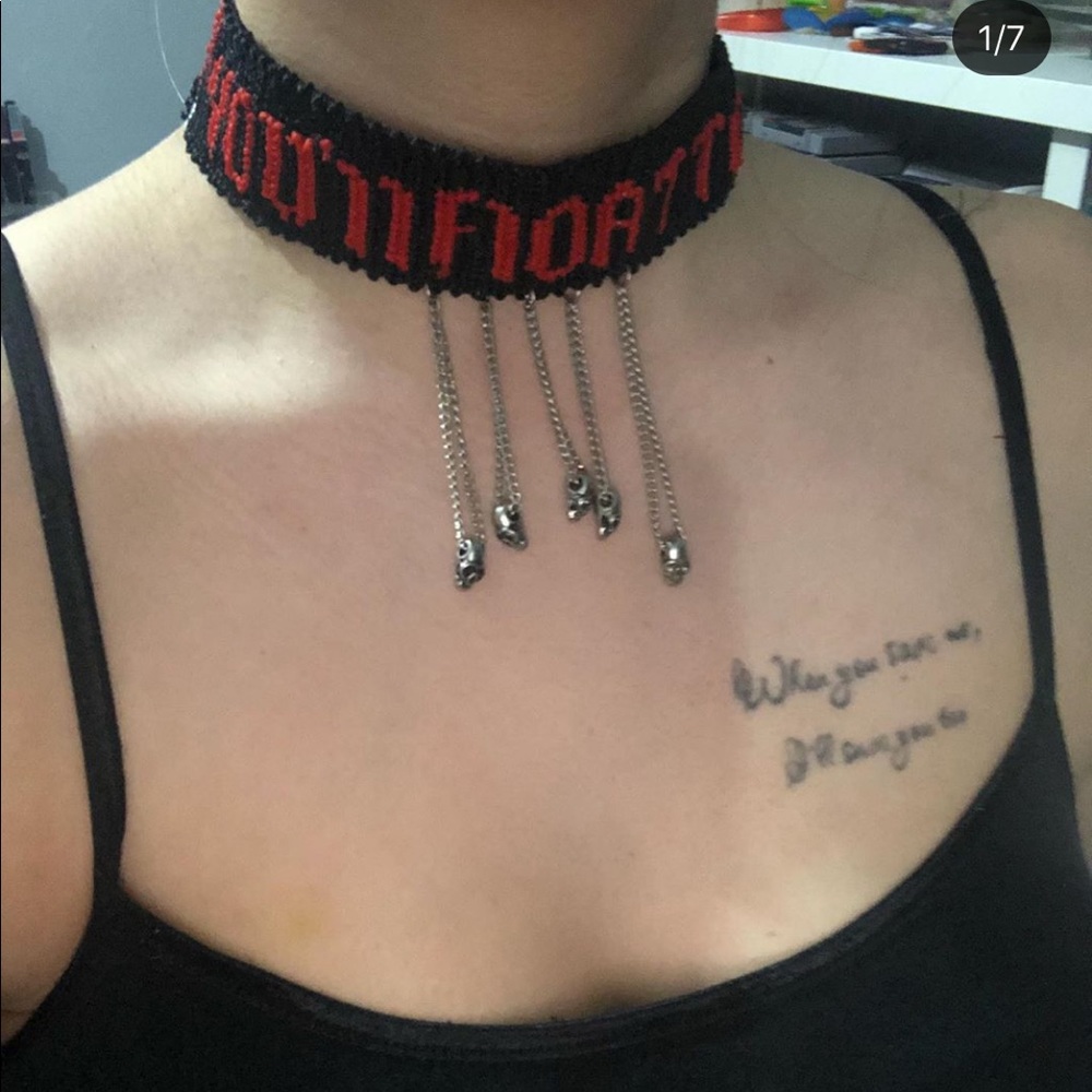 Handmade choker